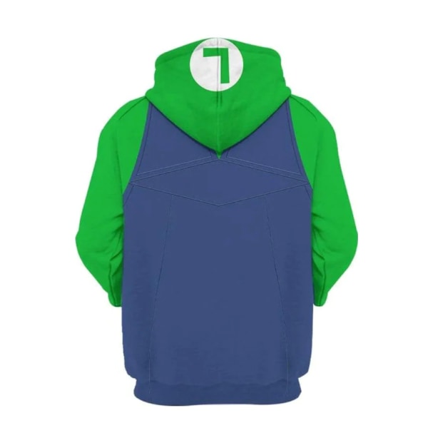 2023 New Super Mario Bros. Toad Character COSPLAY Fashion 3D Sweatshirt hettegenser style 6 XL