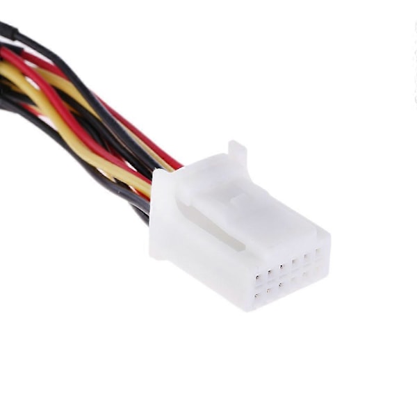 Y Kabel Splitter Adapter 6+6 Stik til o til Navi AUX CDC Tuning til til Lexus