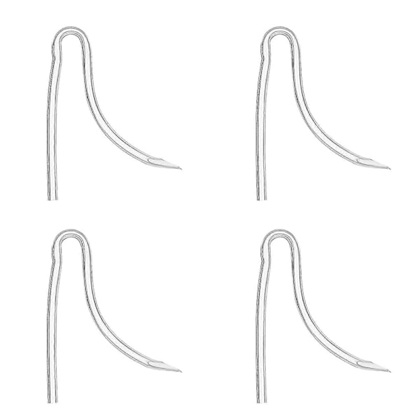 Iplusmile 4 st PVC Öronmussla Slangar Förformade Bte Hörapparater Slang Hörapparater Förstärkare Ersättningsslangar