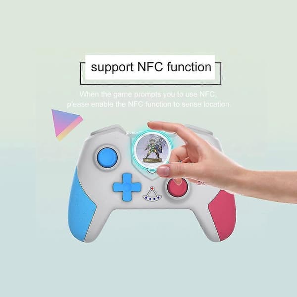 Trådløs Switch Pro Controller Til Switch/switch Lite/switch Oled, Med Nfc