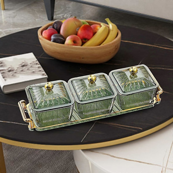 Uppdelade serveringsfat Köksredskap Caddy Torr Grönsaksfat för Nötter