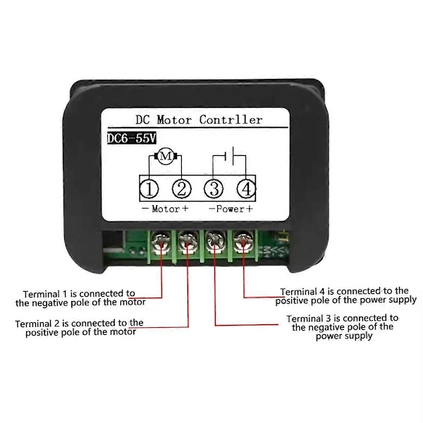 Borstmotor Hastighetsregulator Digital Varvräknare Timing Controller