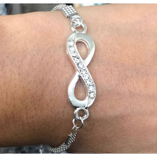 MUJIXI Legeringsarmband Strasskedjearmband män kvinnor modesmycken