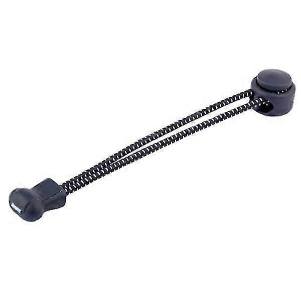 Elastiske snørebånd (inklusive snor) - Snørebånd uden binding - sort