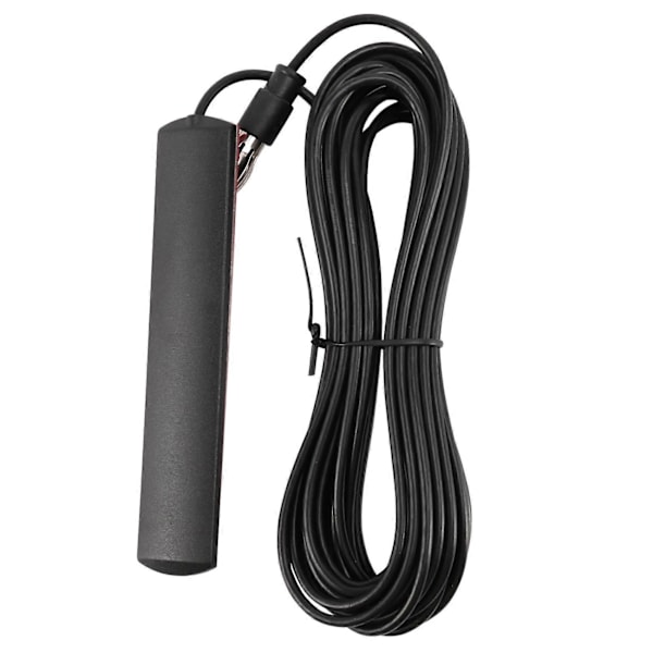 ANT-309 Bilradioantenne - Universell Bil FM Radioantenne Patch Svart Radioantenneforsterker Aeria