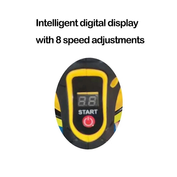 Ordless Bilpoleringsmaskin 8 Gir Justerbar Auto Elektrisk Voksing Sanding Forsegling Glasur Verktøy Passer Makita