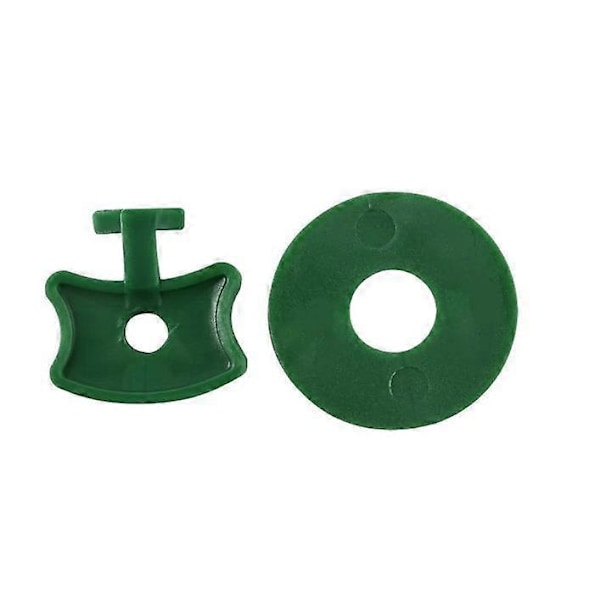 Växthus Twist Clip 100 Set Växthus Fixerings Twist Clips Och Brickor för Aluminium Växthus Isolering Nät Skuggning