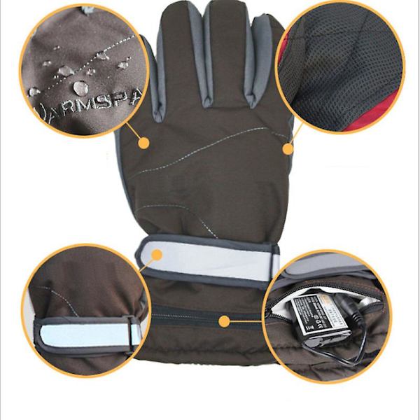 Evago Waterproof Materia Lämmityshanskat Hengittävät Lämpökosketus Lämpötilaa säätelevät käsineet, Käden takalatauslahja miehille ja naisille Touch S
