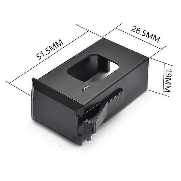 Batterifack för Pickup Eq-7545r Batteri 6f22 Dragfack Gitarr Batterilåda