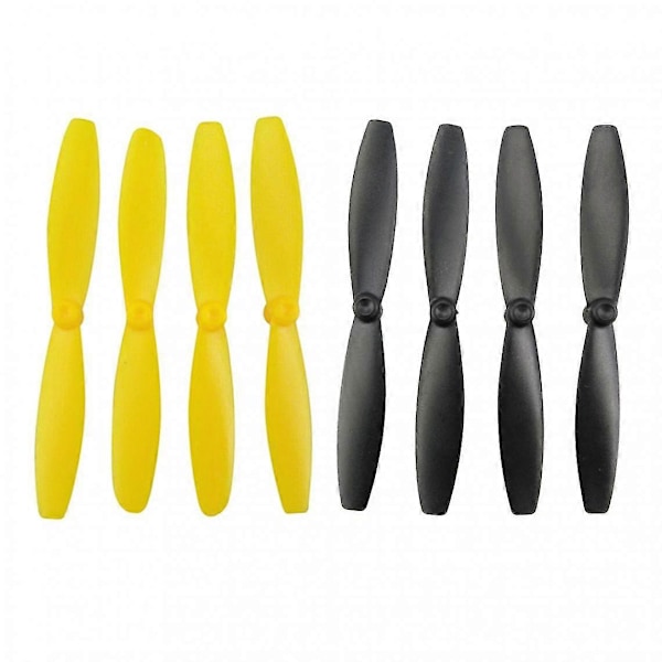 40 stk. Propelldeler til Parrot Minidrones 3 Mambo Swing RC Drone [Gul + Svart]