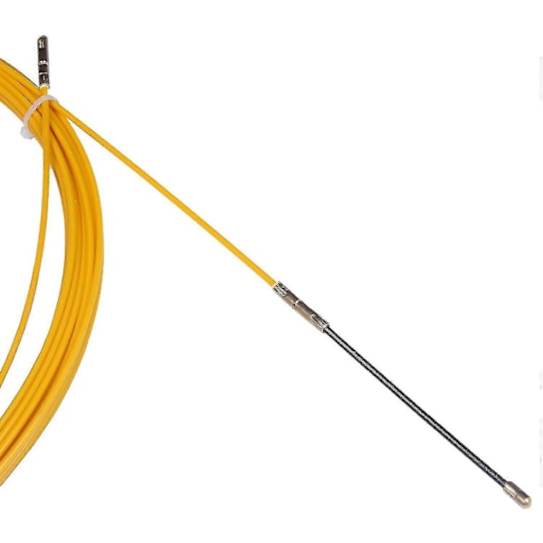20m 3mm Guide Device Glasfiber Elektrisk Kabel Skub Trækkere Kanal Slange Rodder Fisketape Wire (sammenfiltring)