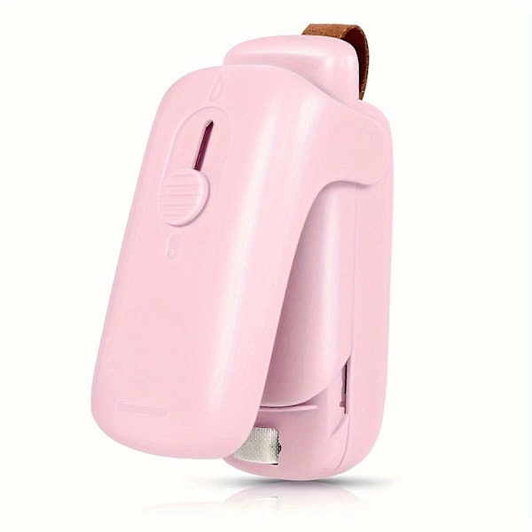 Poseforsegler Mini, Håndholdt Pose Varme Vakuumforsegler, 2 i 1 Varmeforsegler & Kutter Bærbar Poseforsegler Maskin Matsparer for Plastposer Oppbevaring Snacks