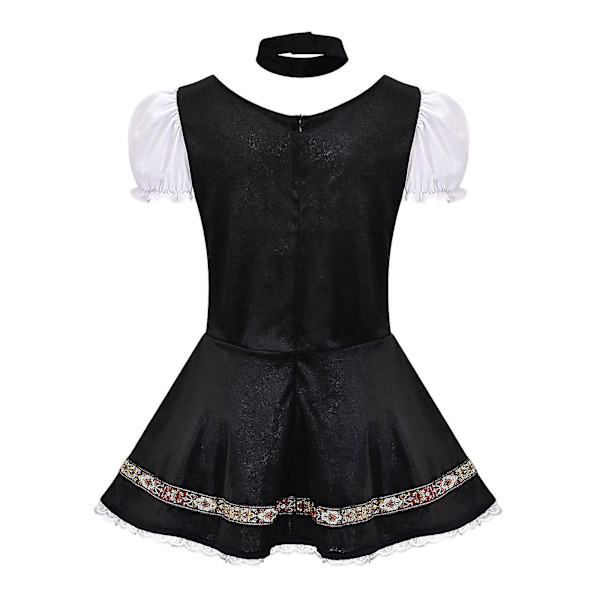 Rask levering 2023 Beste Oktoberfest-kostyme for kvinner Tysk bayersk Dirndl Ølpike Fancy Dress S - 4xl Grenn White 4XL