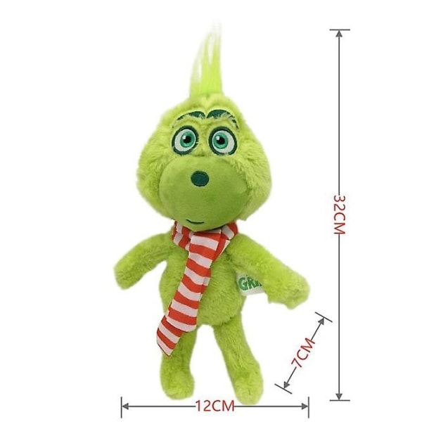 Kuuma myynti joululahjat Grinch sarjakuva nukkelelut joululahjat The scarf Glitch