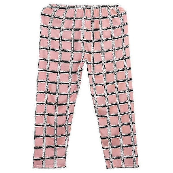Dam Pyjamas Set Långärmad Tecknad Sovkläder Loungewear Pyjamas