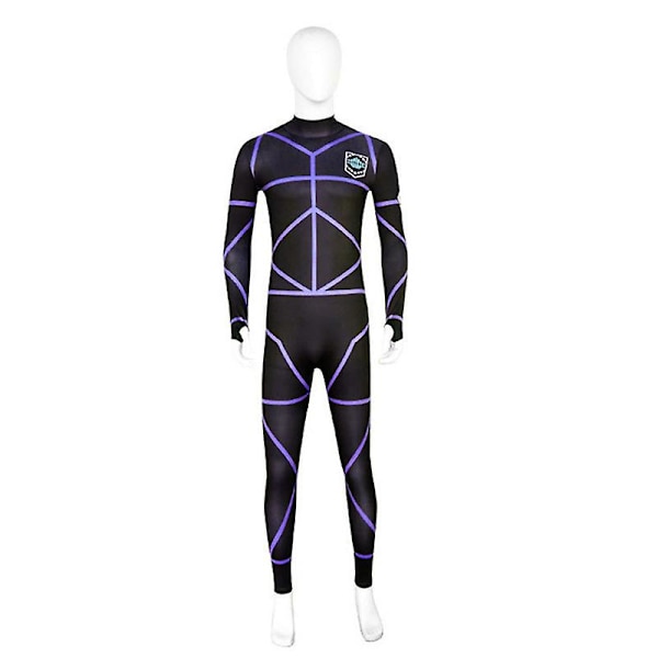 Anime Blue Lock Bachira Meguru Cosplay Kostyme Fotballdrakt Sportsklær Uniform Bodysuit Halloween Julefest klær L