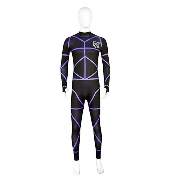 Anime Blue Lock Bachira Meguru Cosplay Kostyme Fotballdrakt Sportsklær Uniform Bodysuit Halloween Julefest klær M