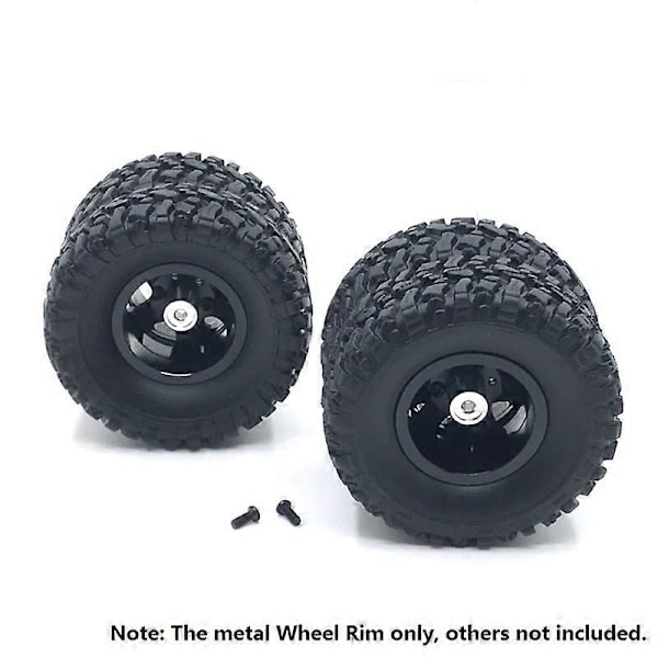Dobbel Hjul Metall Felg Nav for B16 B36 Q63 Q64 6X6 6WD 1/16 RC Lastebil Bil Oppgraderingstilbehør P