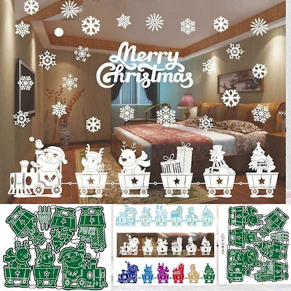 Jul Bil Metall Skjære Dies Stencil DIY Scrapbooking Album Stempel Papirkort