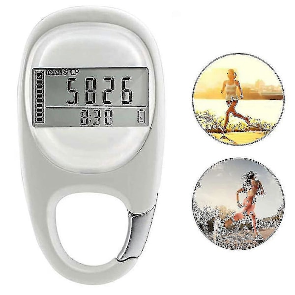 Digital Simpel Clip-On Skridttæller til Gangdistance