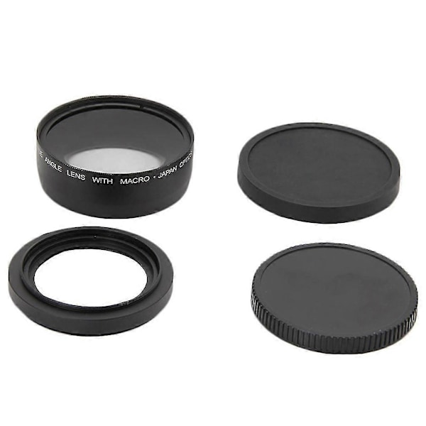 Vidvinkel- og makroobjektiv 58mm 0.45x0.45 for Canon Eos 350d/400d/450d/500d/600d