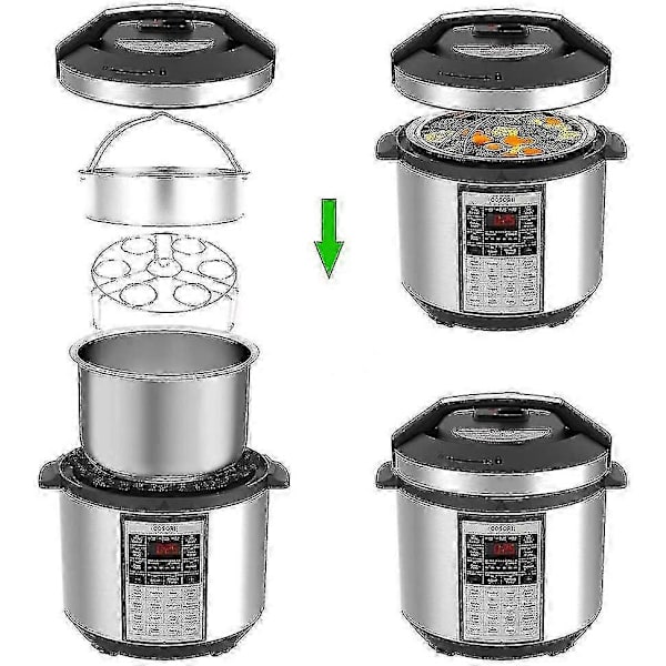 Instant Pot -lisävaruste höyrystin höyrykeittimellä
