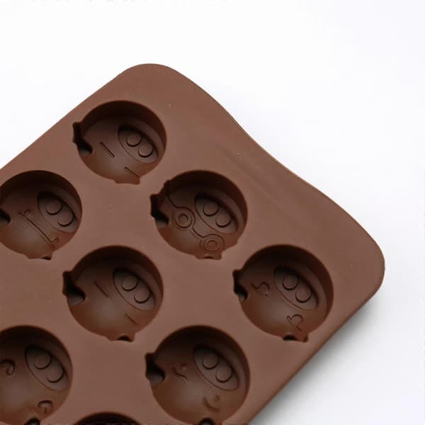 Kageforme og -forme 15 Hullers Grisechokoladeform DIY Sød Grisemønster Kagekiks Bageform