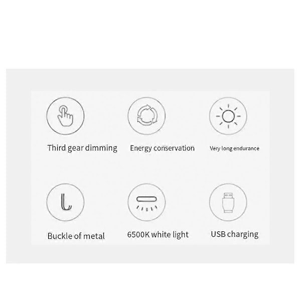 300W Bærbar Lanterne Pære Campinglys USB Genopladelig LED Pære