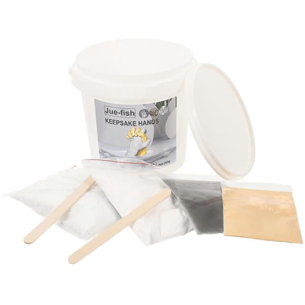 Håndstøpekit for par - Hånd i hånd-støpeform, gipsstøping, DIY-minne