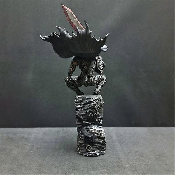 Kragehoved Sværdkæmper Action Figur Model Resin Statue Hjem Desktop Ornament