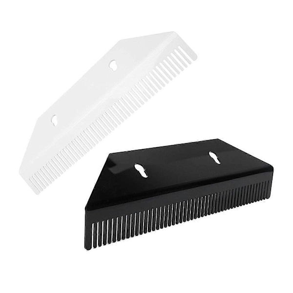 Hår Extensions Display Rack Akryl Distributør for Hår og Parykk - Akryl Hårstrå Holder Dis