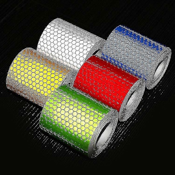 Heijastava teippi 3m X 50 mm vedenpitävä heijastin varoitustarra erittäin voimakas itseliimautuva turvateippi