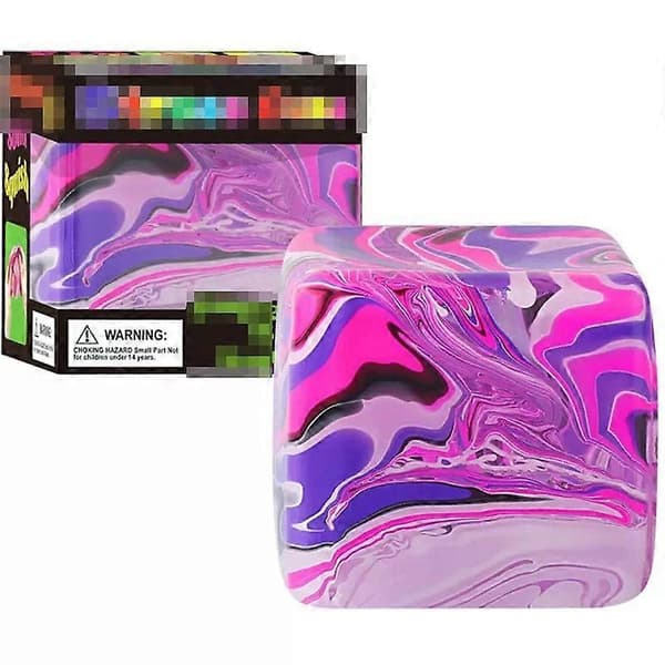 Squishy Stress Cube, Kæmpe Stressbolde til Børn Voksne Squishy Angst C