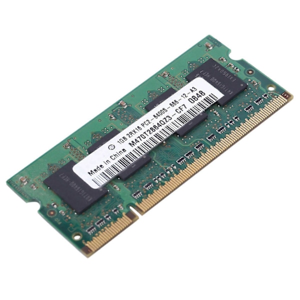 2x DDR2 1GB Notebook RAM Hukommelse 2Rx16 800MHz PC2-6400S 200 Pins SODIMM Laptop Hukommelse