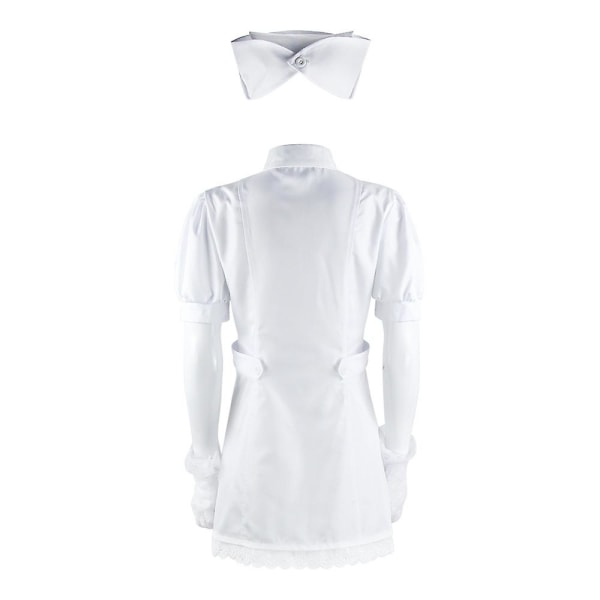 Anime Nurse Outfit My Dress-up Darling Kitagawa Marin Marlene Cosplay Kostym Kuroe Shizuku Maid Dress Dam Uniform Kostym White Nurse suit XS