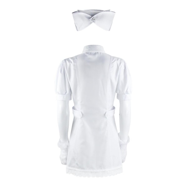 Anime Nurse Outfit My Dress-up Darling Kitagawa Marin Marlene Cosplay Kostym Kuroe Shizuku Maid Dress Dam Uniform Kostym White Nurse suit XXL