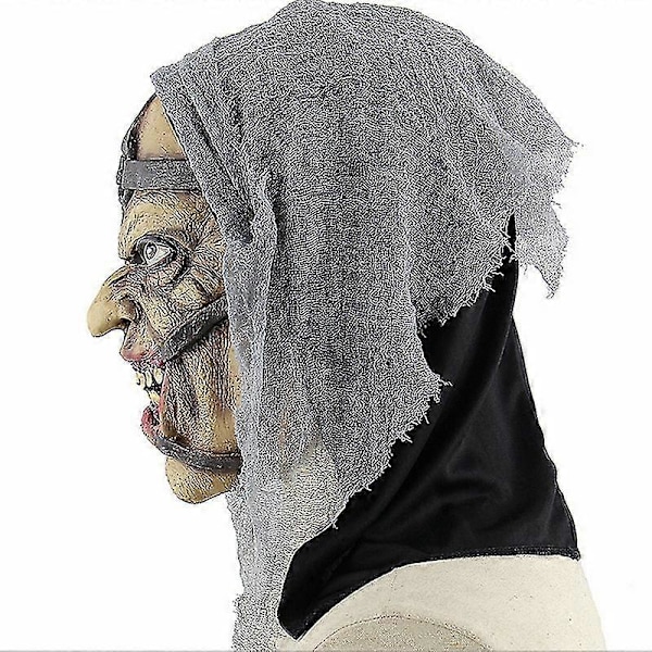 Vuxen Skräck Ond Realistisk Latex Mask Cosplay Kostymtillbehör