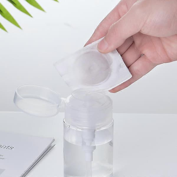3 st Pressade Portabla Reseflaskor Transparent Tom Flaska 100ml