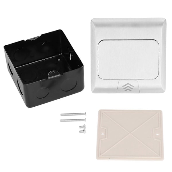 Dobbel USB Hurtig Pop-Up Innebygd Skrivebord Gulv Elektrisk Uttak 250V US Standard