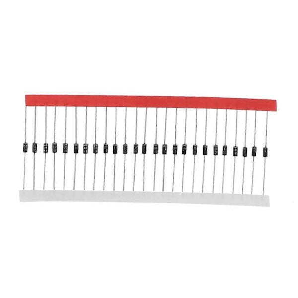 1N4148 1N4007 1N5819 1N5399 1N5408 1N5822 FR107 FR207 Diode, Elektronisk Komponentpakke, Diode Assortert Sett