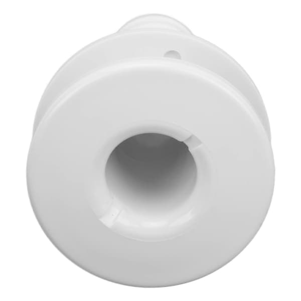 1/8 tomme Hvid Plastik Båd Gennem Skrog Fitting til Onboard VVS-system