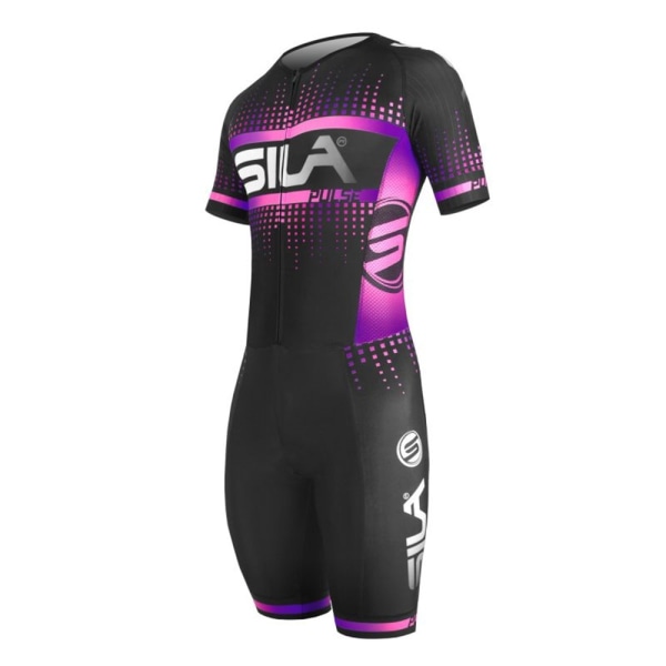 SILA Sport Cykeltröja Herr Triathlon Kläder Skinsuit Ropa Ciclismo Cykel Utomhuscykling Jumpsuit Herr Skridskodräkt 3 XS