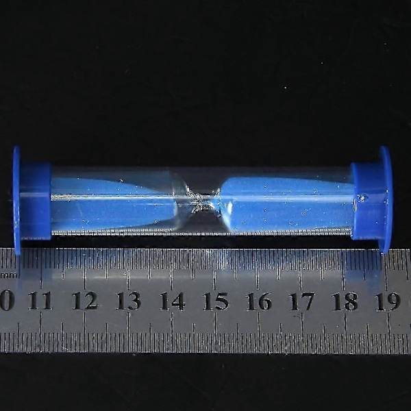 8x Mini Timeglas Sandglas 1 Minut Sandur Blå