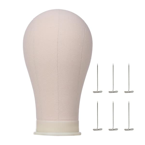 Canvas Blokkhode Mannekeng Hode Parykk Display Styling Hode Mannekin Canvas Hode