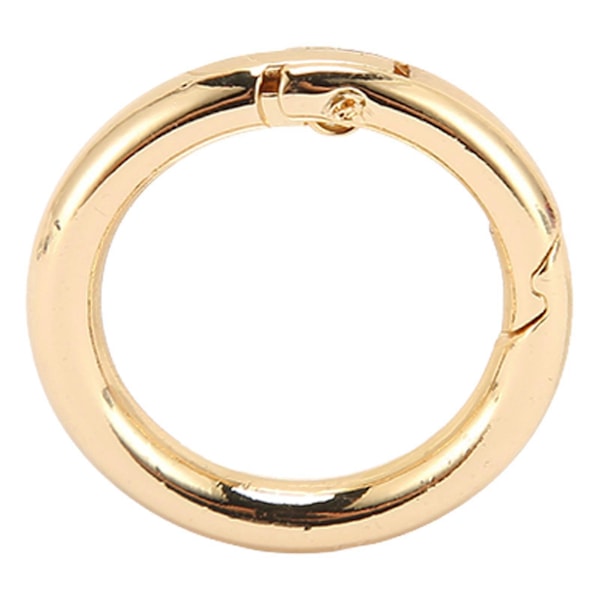 Guld Koppar Fjäderringlås 20-pack för DIY Halsband Armband Fotlänkar och Örhängen