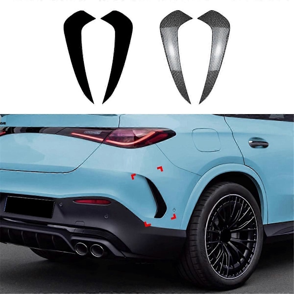 Bil Bagkofanger Diffuser Splitter Spoiler Body Kit til GLC Coupe C254 2023+ GLC260 300, A