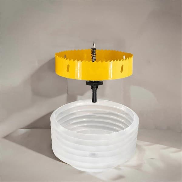 Hullsag for downlights, Hullsag støvoppsamler for downlights