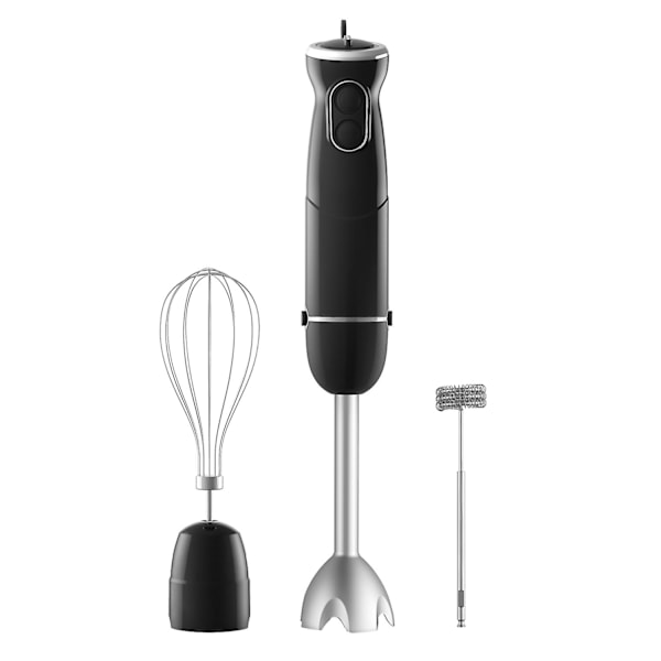 homgeek 500W Stavblender 3 i 1, 6-Hastigheds Elektrisk Håndholdt Blender med Turbo Funktion