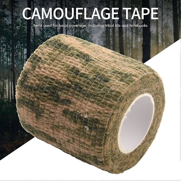 Udendørs Cykel Camo Wrap Jagt Camouflage Stealth Tape Camo 2