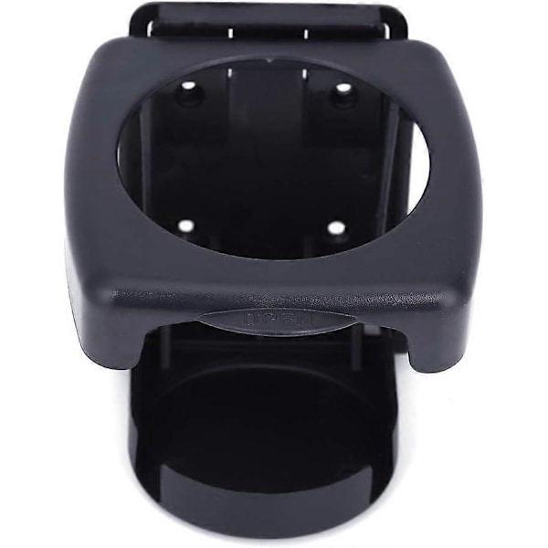 Justerbar foldbar kopholder, sort